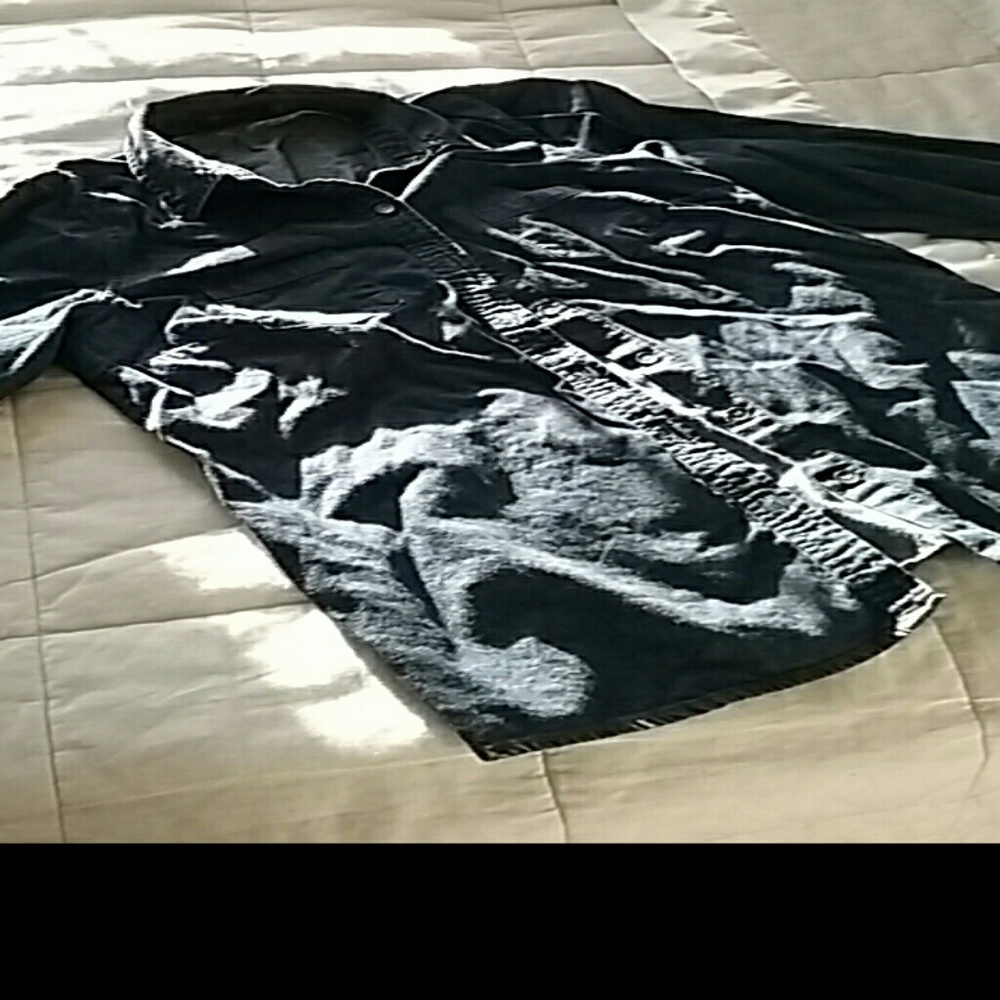 the Limited denim longsleeve shirt